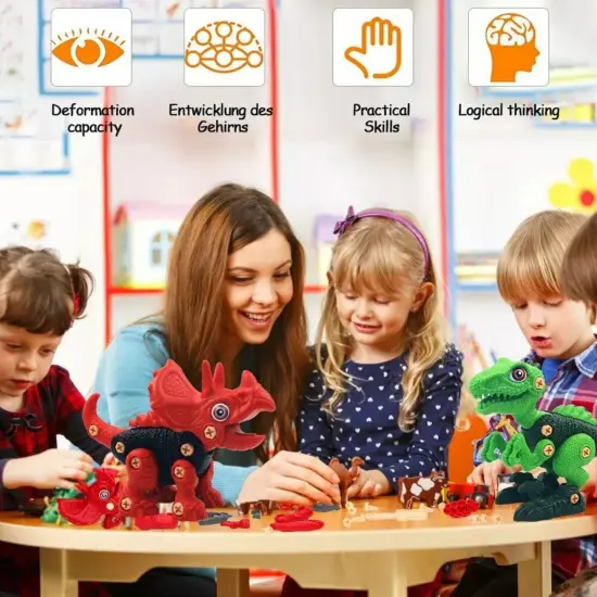 Kitcheniva Toddlers Take Apart Dinosaur Toys Educational Toys Gift Ideas {2}