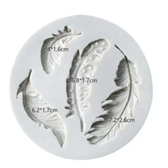 Feathers Silicone Mold {2}