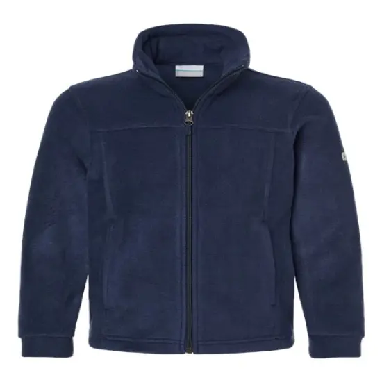 Columbia® Youth Steens Mountain II Fleece Full Zip Jacket Collegiate Navy {1}