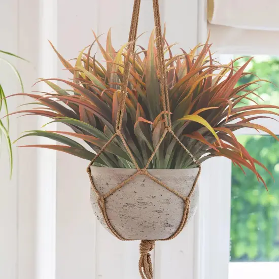 10Pcs Artificial Fall Plants - Fall Orange {4}