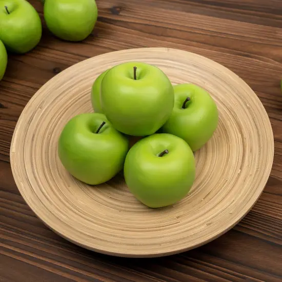 12Pcs Artificial Apples - Green {3}