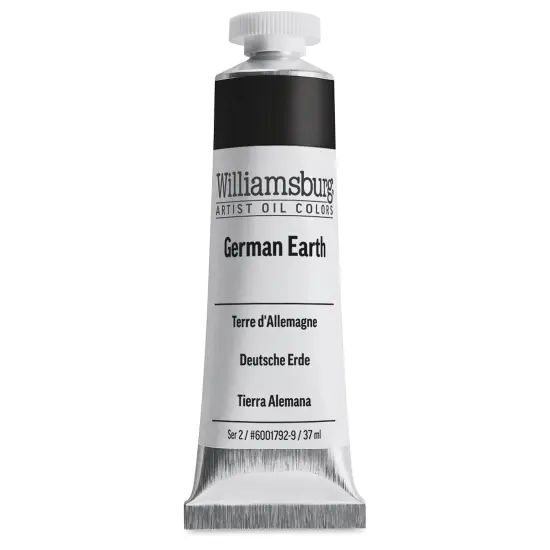 Williamsburg Handmade Oil Paint - German Earth, 37 ml tube {2}