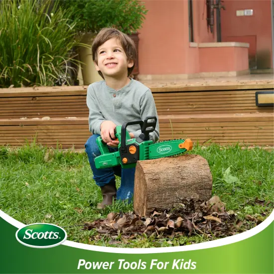 Scotts Battery Operated Deluxe Chain Saw {3}