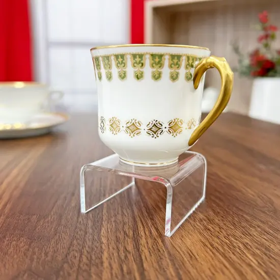 Plymor Clear Acrylic Short Square Display Riser, 1" H x 2" W x 2" D (3/32" thick) {3}