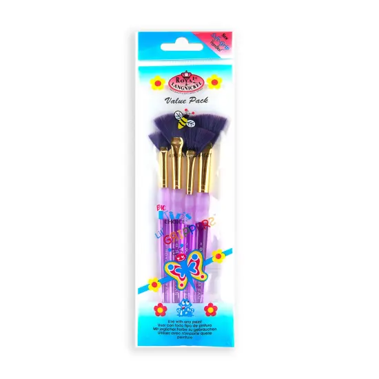 BK681 | Big Kid's Choice&trade; 4pc Fan Brush Set {1}