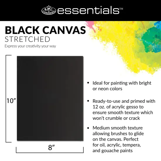 CNVB-BLK810-2 | 2pk 8 x 10 Panel Value Black {4}