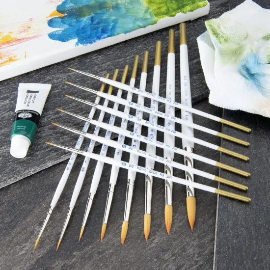 RSET-GTR | Royal Gold&trade; 14pc Round Brush Set {3}