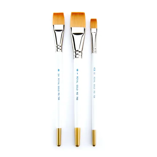 RSET-AMG | Royal Gold&trade; 3pc Glaze/Wash Brush Set {2}