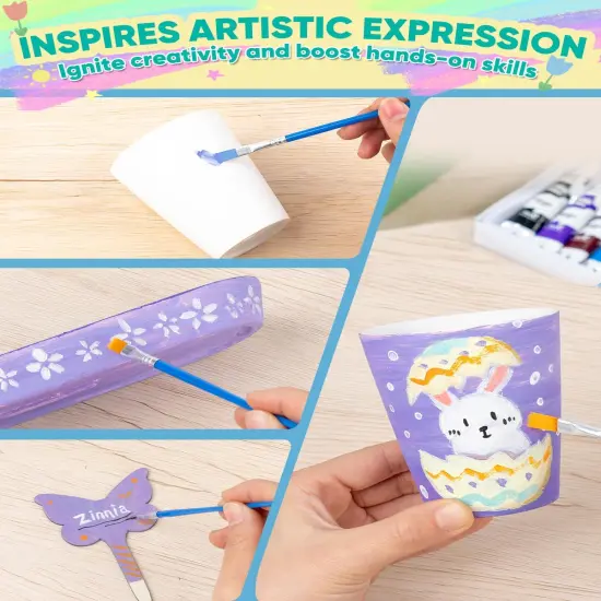 Kids Gardening Set Paint and Plant {4}