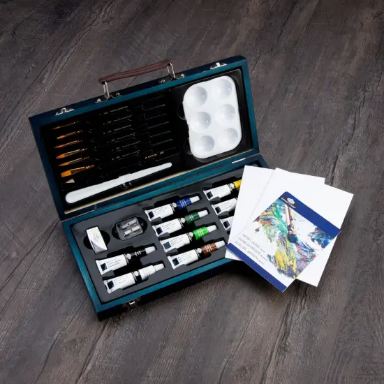 RSET-ACR3000 | Essentials&trade; 25pc Acrylic Painting Travel Art Set {3}