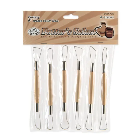 RSET-POT2 | 6pc 6" Large Ribbon Cutter Tools {1}