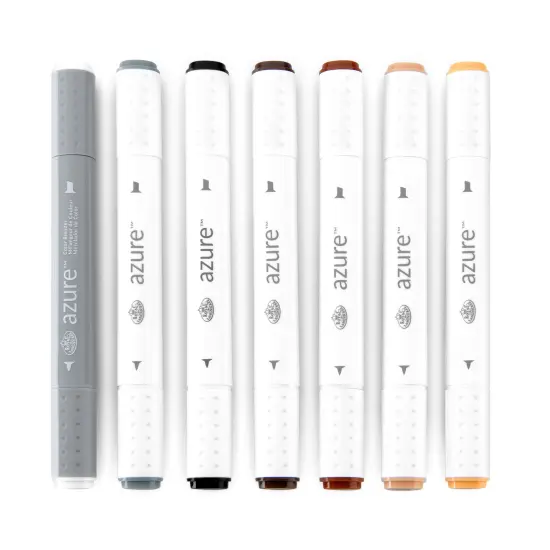 RM-909RST | Azure&trade; 7pc Rustic Color Marker Set {2}