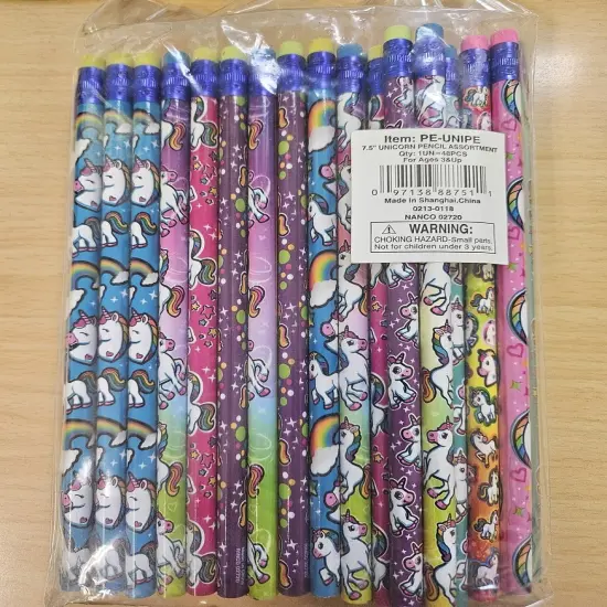 Unicorn Pencil Assortment - 48ct {1}