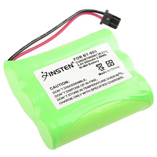 Insten Generic Uniden BT-905 Cordless Phone Ni-MH Battery BT905 Green {2}