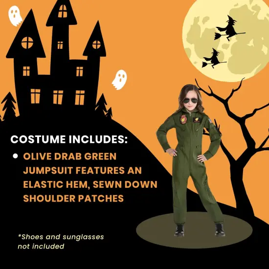 Top Gun 2 - Maverick Flight Suit Costume Child {5}