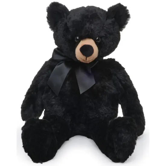 Bearington Scout Plush Stuffed Animal Black Bear Teddy, 16" {1}