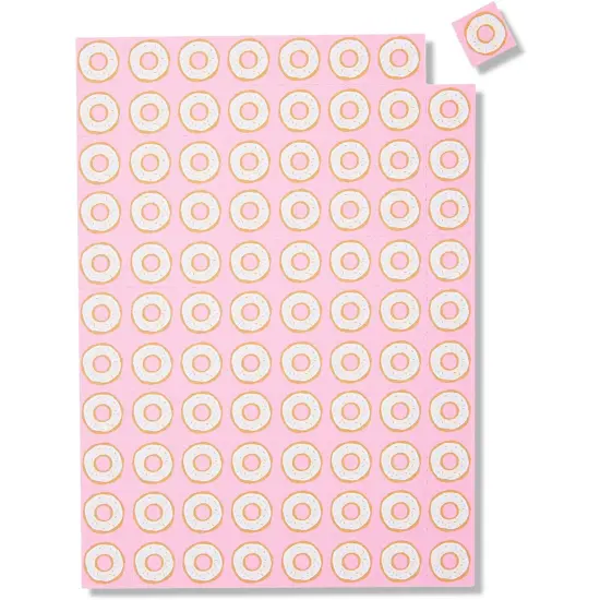 36 Pack Donut Bingo Cards for Girl Birthday Party, Donut Grow Up Game for Family (5 x 7 Inches) Pink {6}
