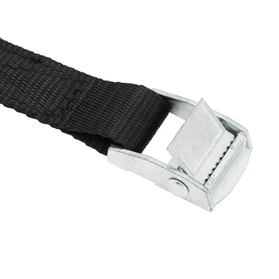 5 Pack Kayak Tie Down Straps, Lashing Straps with Buckles for Bike, Luggage, and Cargo (16.4 FT, Black) {5}