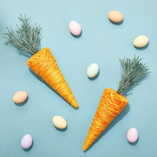 6 Pack Foam Cones for Crafts, DIY Art Projects, Handmade Gnomes, Trees, Holiday Decorations (3.8 x 9.5 in) {7}