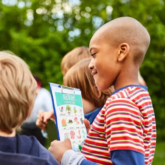 Juvale 50 Pack Nature Themed Scavenger Hunt Cards for Kids Ages 3-14, Outdoor Find and Seek Camping Game {3}