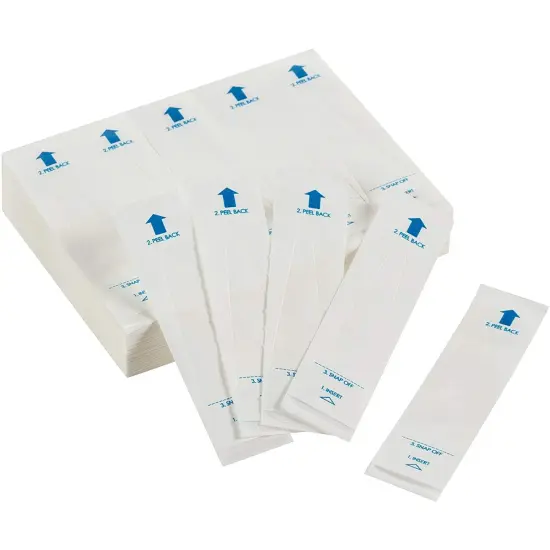 500-Pack Disposable Digital Thermometer Probe Covers - Oral, Rectal, Armpit Temperature Reading Sheath Sleeves {1}