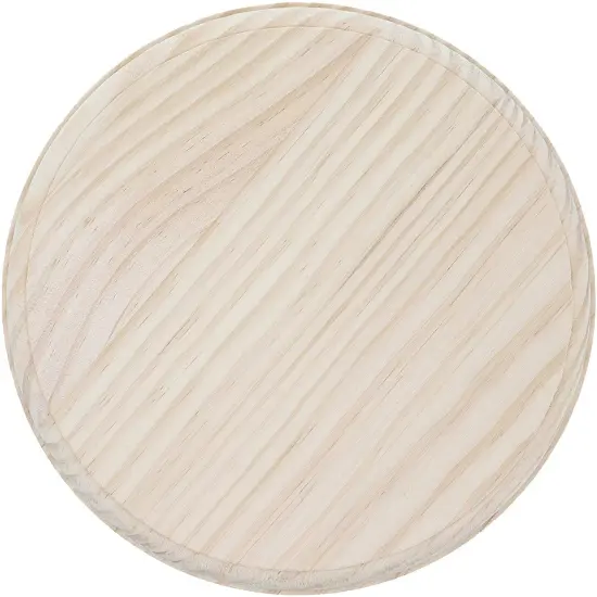 Bright Creations Unfinished Wood Round Plaques for DIY Crafts (2 Pack), 8 Inches Brown {5}
