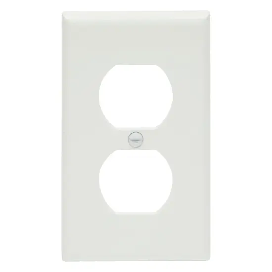 12 Piece Standard Light Switch Plates and Outlet Covers, 1-Gang, 2-Gang, Duplex Receptacle for Wall, White {6}