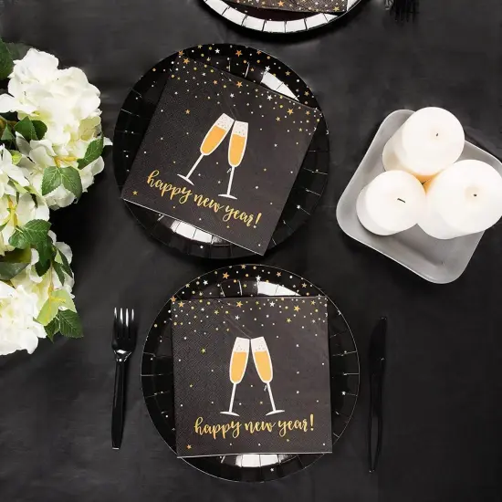 Juvale 3 Pack Black Plastic Tablecloth for Rectangle Tables, 54 x 108 Inches, Disposable Tablecloth Cover for Birthday, Halloween & Graduation Party Table Decorations {2}