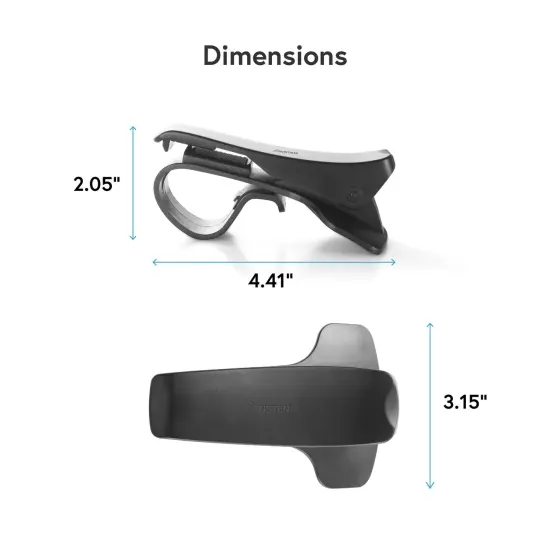 Car Phone Holder Mount for Car Dashboard Dash HUD, Cell Phone Clip for iPhone 12 11 Pro Max XS XR Mini Samsung Galaxy Mobile Black {5}