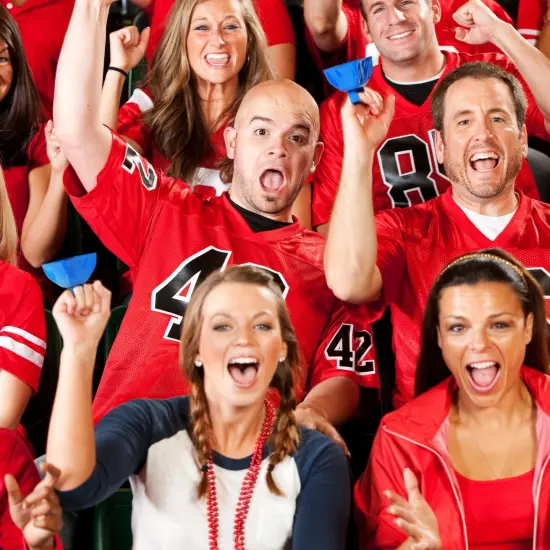 Blue Panda 12 Pack 3-inch Cowbells with Handle, Blue Hand Percussion Cow Bells Noise Makers for Sporting Events, Football Games and Celebrations {2}