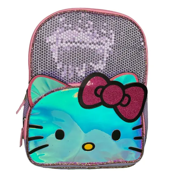 Hello Kitty 16" Backpack with Sequins {3}
