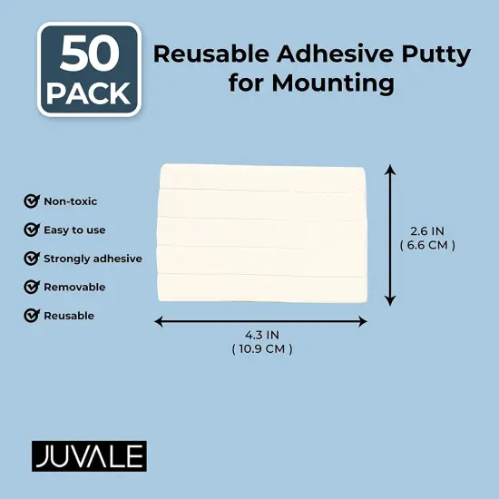 Reusable Adhesive Putty for Mounting (50 Pack) White {2}