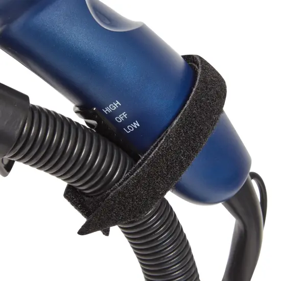 Adjustable Hands-Free Hair Dryer Stand Holder 360 Degree Rotation, Compatible with Compact Styling Tools Black {7}