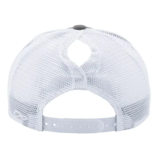 Infinity Her&reg; Women's Modern Trucker Cap Heather Grey/ White {2}