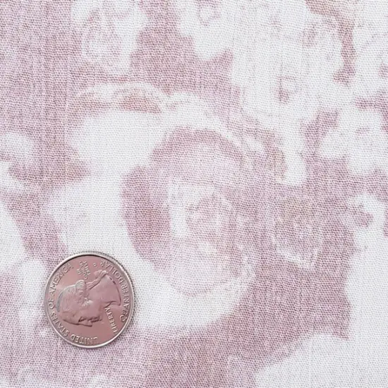 1 Yard Mauve Rayon Crinkle Fabric For Dresses Blouses Skirts Lightweight Apparel 50/52" Width {2}