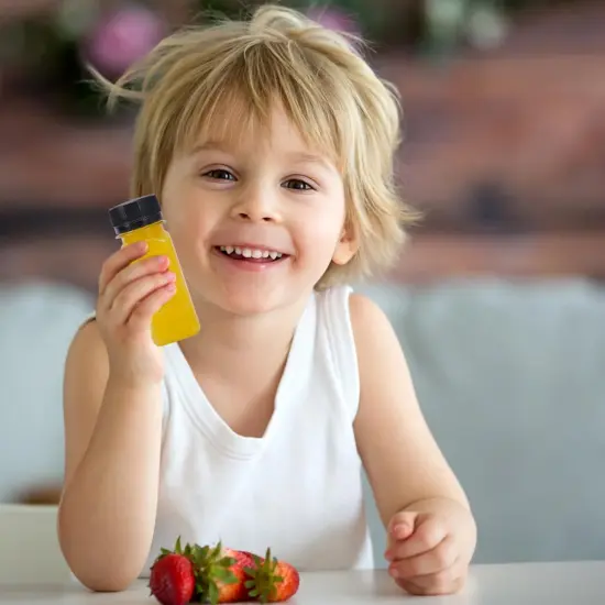 150 pcs 2 oz Empty Plastic Water Bottles with Caps {5}