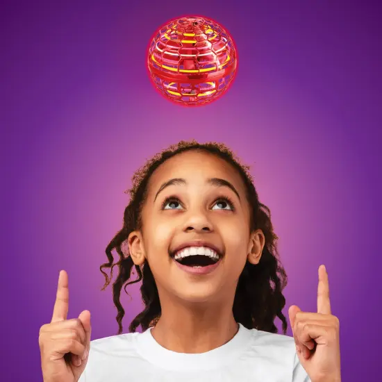 Collections Etc Wonder Sphere Red Magic Hover Ball Children's Toy {4}