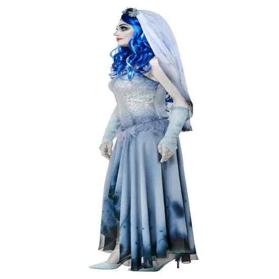 Tim Burton's Corpse Bride Emily Women's Costume {3}