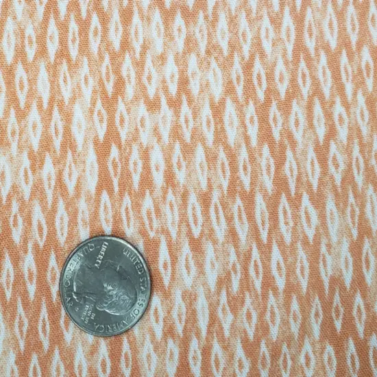 1 Yard Persimmon Rayon Crinkle Fabric 50/52" Wide Lightweight Crepon Textile for Fashion & Sewing Projects {2}