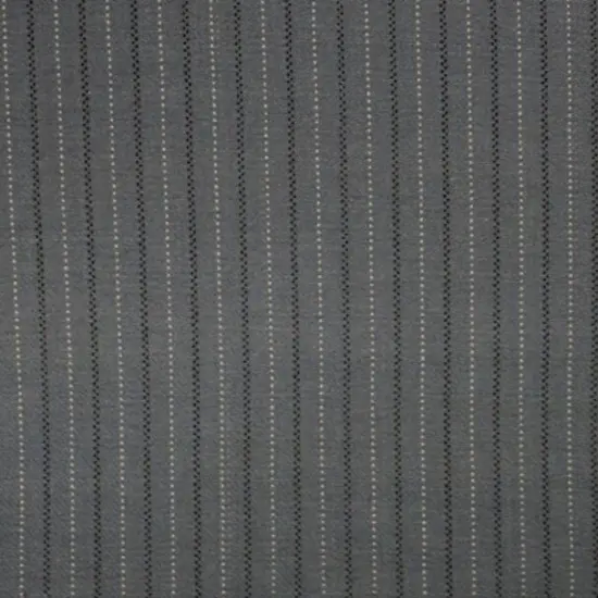 1 Yard Stretch Stripe Suiting Fabric Slate Blue Black Color 44/45" Width Apparel Fabric {1}