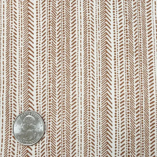 Rayon Crinkle 1 Yard Ivory & Rust Soft & Flowing Textured Rayon Fabric 50/52&rdquo; Apparel Material {3}