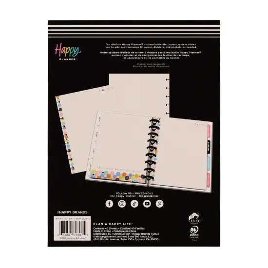 Happy Planner Classic Fill Paper-Happy Outlines {4}
