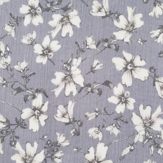 1 Yard Ash Rayon Crinkle Fabric 50/52" Wide Lightweight Woven Crepon Lightweight {2}