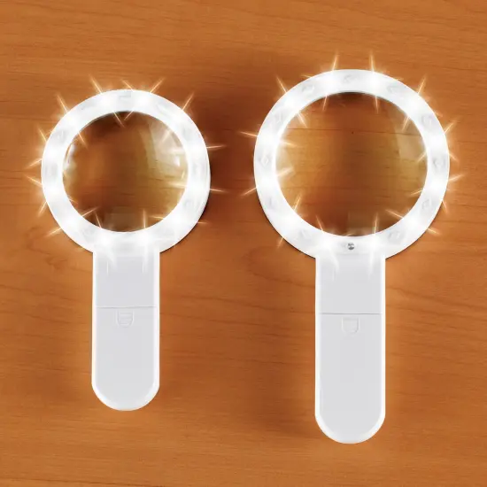 Collections Etc 8x Magnifiers With Led Lights {4}
