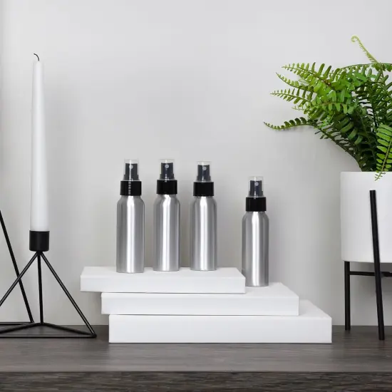 2-Ounce Aluminum Fine Mist Spray Bottles (6-Pack) {5}