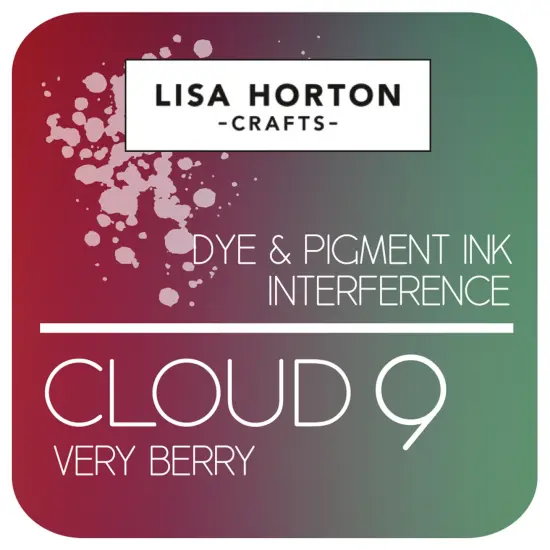 Lisa Horton Crafts Interference Ink Pad - Cloud 9-Very Berry {1}