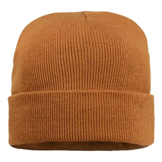 Sportsman&reg; Sherpa Lined Cuffed Beanie Coyote Brown {2}