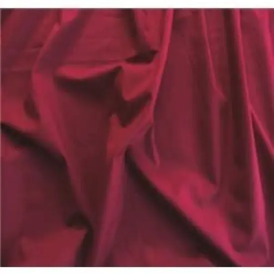 1 Yard Green Broadcloth Poly Cotton Blend Fabric for Shirts Crafts Decor Easy Care 60" Width Burgundy {1}