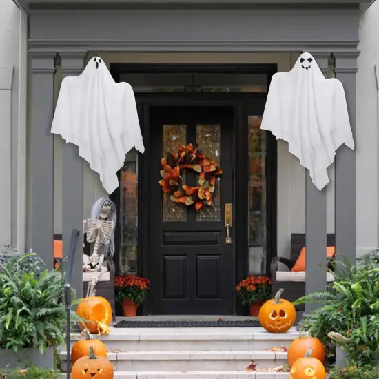 4 Pack Halloween Flying Ghosts Decorations {3}
