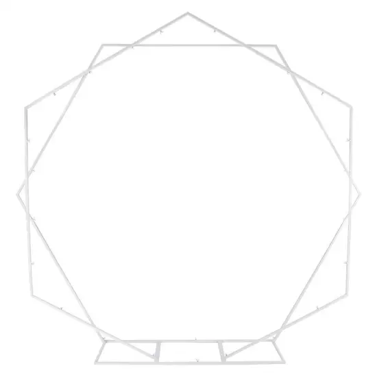 Wedding Arch Stand Flower Balloon Display Rack Wedding Party Backdrop Stand {1}